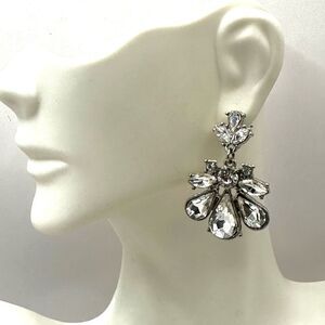 Rhinestone post earrings